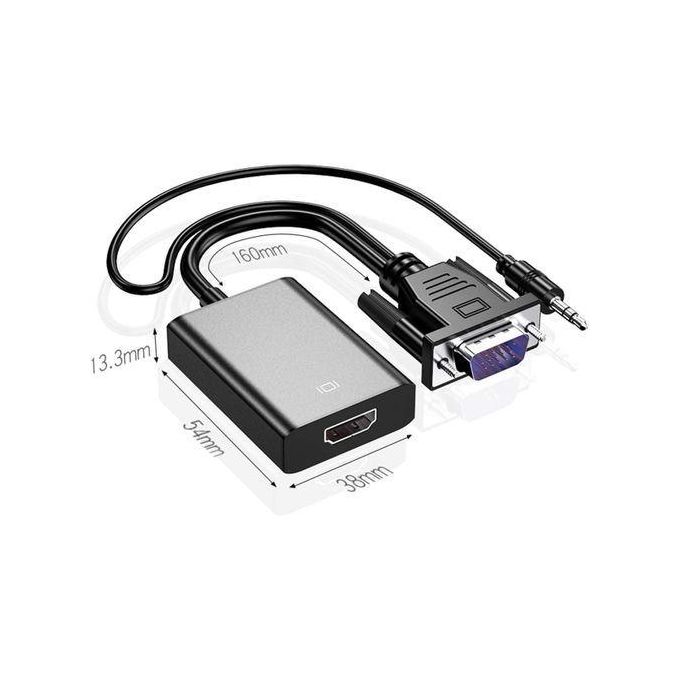 VGA To HDMI Adaptor, Full HD 1080P Item | Buy VGA To HDMI Adaptor, Full HD 1080P | SPOP Enterprise Global
